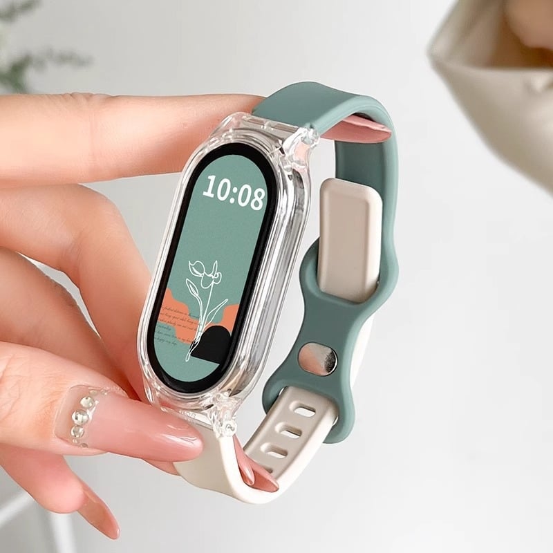 Pametna narukvica s vibracijskim alarmom, silikonski kaiš, cilindričan brojčanik, vodootporna, za djecu