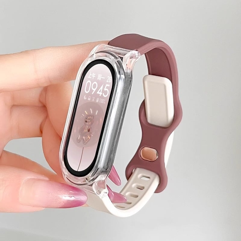 Pametna narukvica s vibracijskim alarmom, silikonski kaiš, cilindričan brojčanik, vodootporna, za djecu