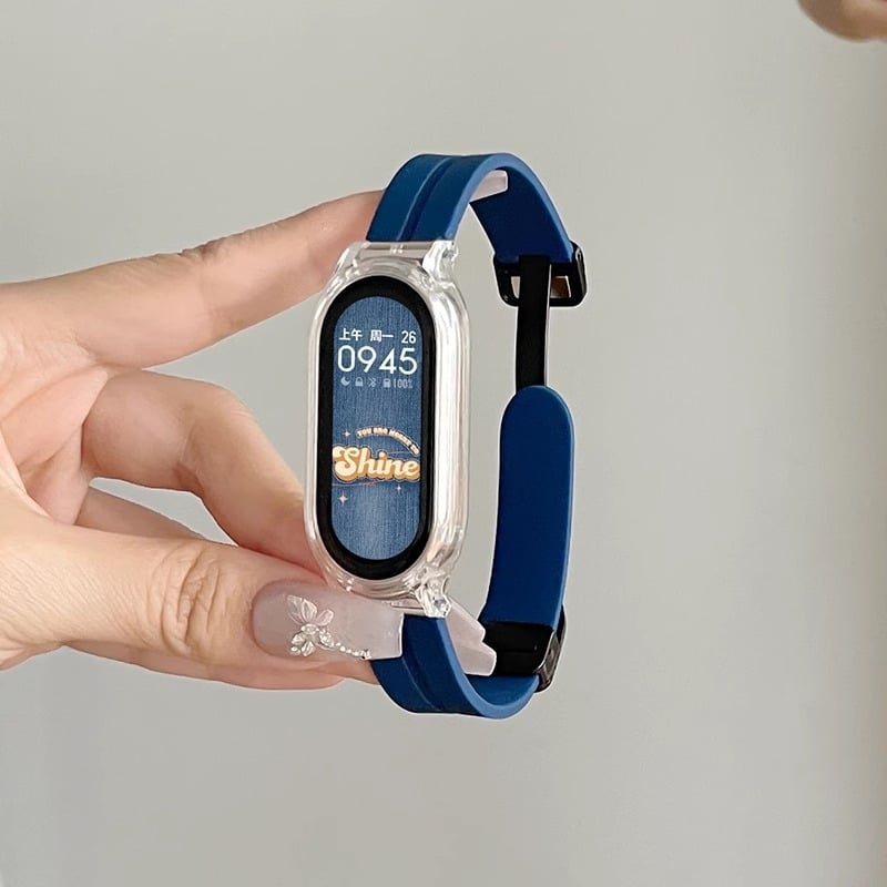 Pametna narukvica s vibracijskim alarmom, silikonski kaiš, cilindričan brojčanik, vodootporna, za djecu