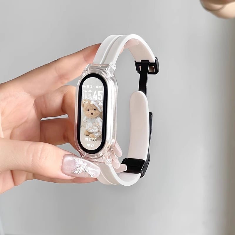 Pametna narukvica s vibracijskim alarmom, silikonski kaiš, cilindričan brojčanik, vodootporna, za djecu