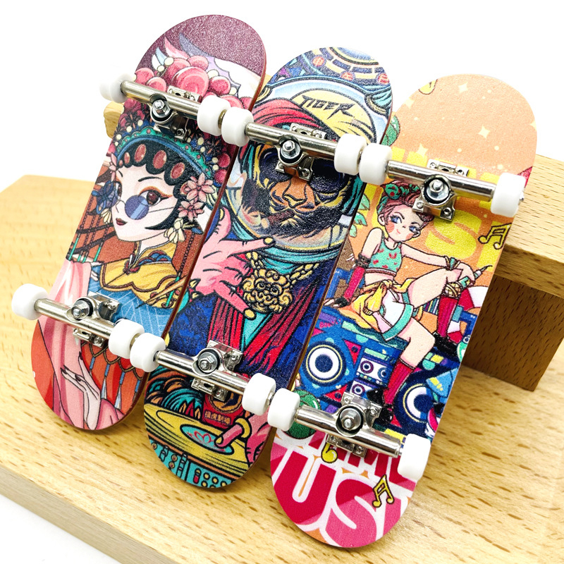 Фингърборд ALF-H — марка ALF/Ailefu, ABS материал, двойно Kick дек, универсално приложение