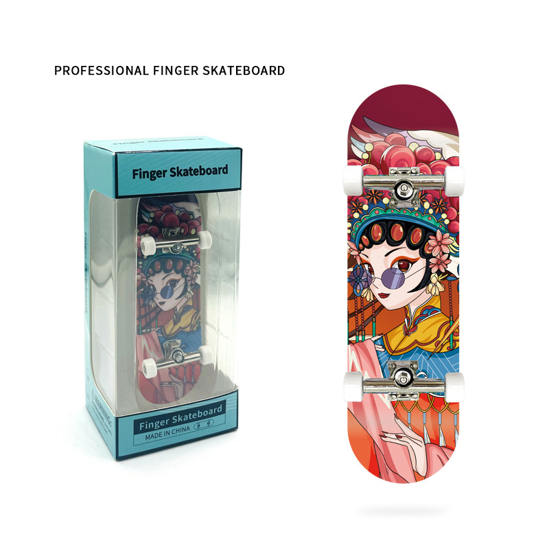 Фингърборд ALF-H — марка ALF/Ailefu, ABS материал, двойно Kick дек, универсално приложение