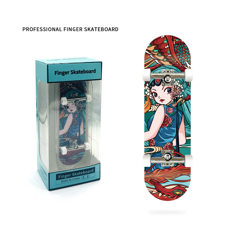 Фингърборд ALF-H — марка ALF/Ailefu, ABS материал, двойно Kick дек, универсално приложение