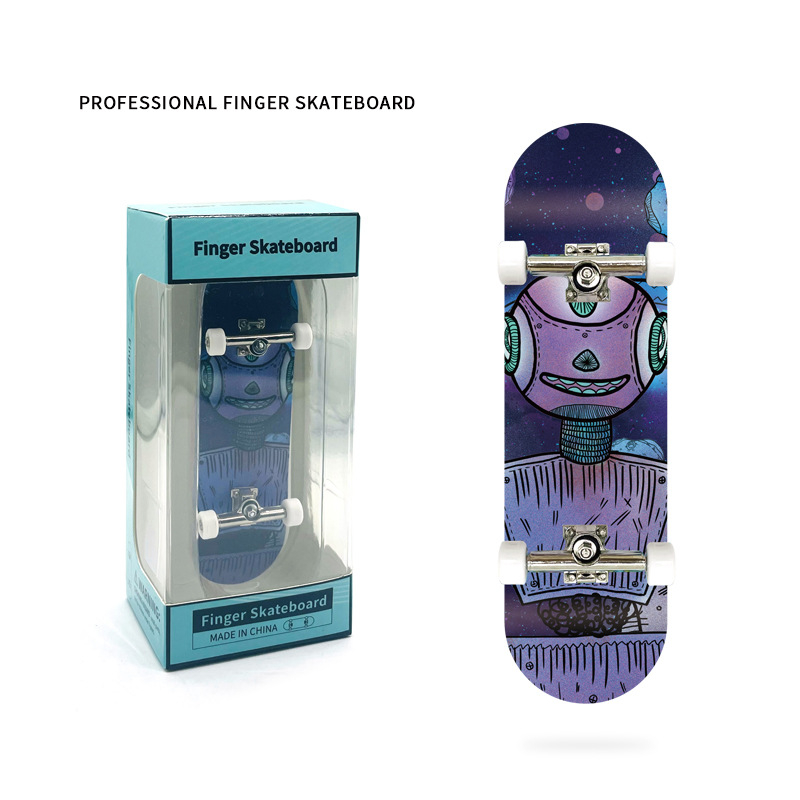 Фингърборд ALF-H — марка ALF/Ailefu, ABS материал, двойно Kick дек, универсално приложение