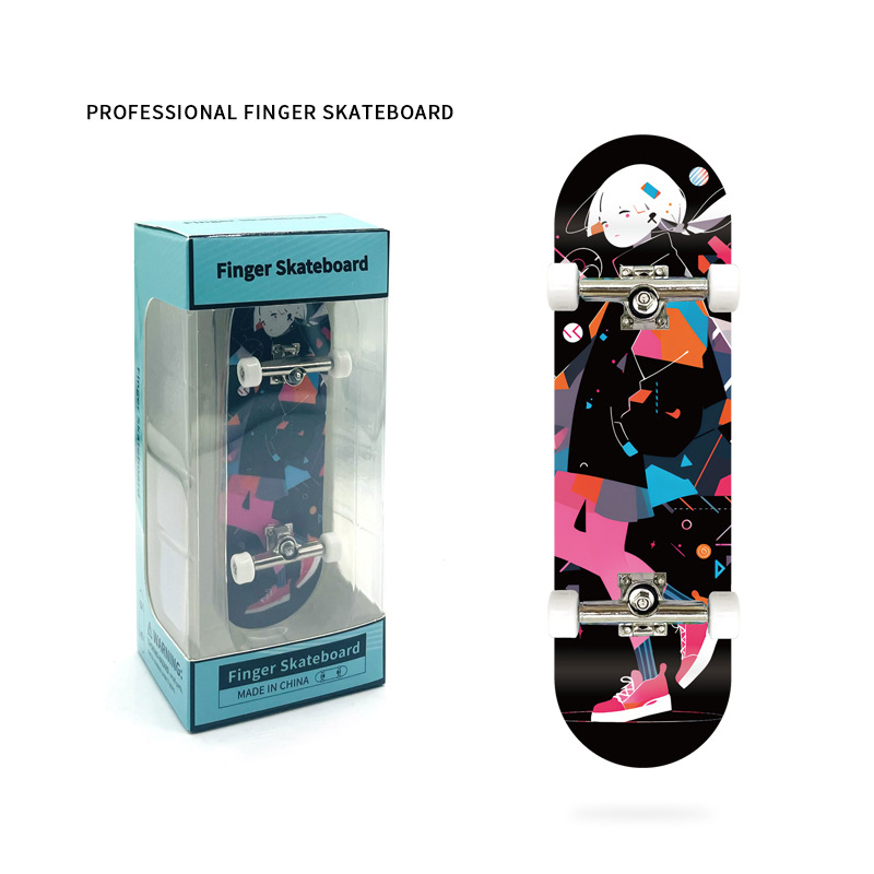 Фингърборд ALF-H — марка ALF/Ailefu, ABS материал, двойно Kick дек, универсално приложение