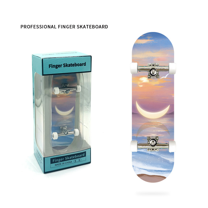 Фингърборд ALF-H — марка ALF/Ailefu, ABS материал, двойно Kick дек, универсално приложение