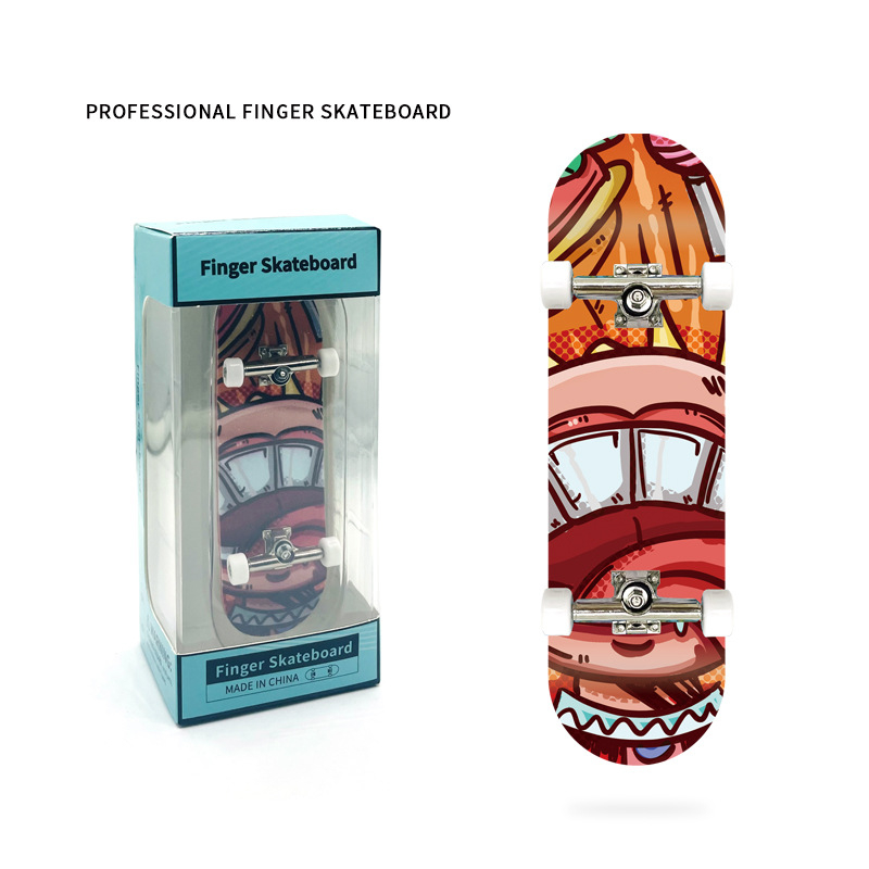 Фингърборд ALF-H — марка ALF/Ailefu, ABS материал, двойно Kick дек, универсално приложение