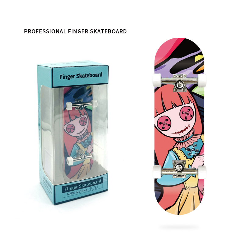 Фингърборд ALF-H — марка ALF/Ailefu, ABS материал, двойно Kick дек, универсално приложение