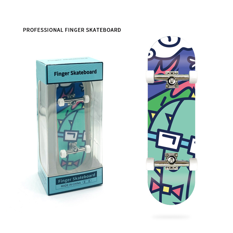 Фингърборд ALF-H — марка ALF/Ailefu, ABS материал, двойно Kick дек, универсално приложение