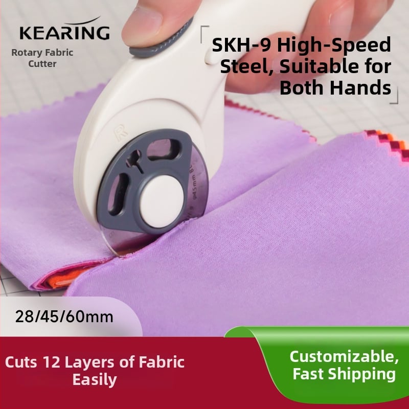 Tăietor rotativ pentru țesături — Keling, Model SKH-9, Material metal