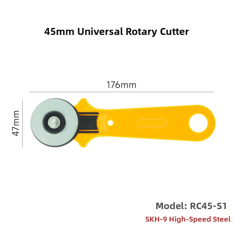 Tăietor rotativ pentru țesături — Keling, Model SKH-9, Material metal