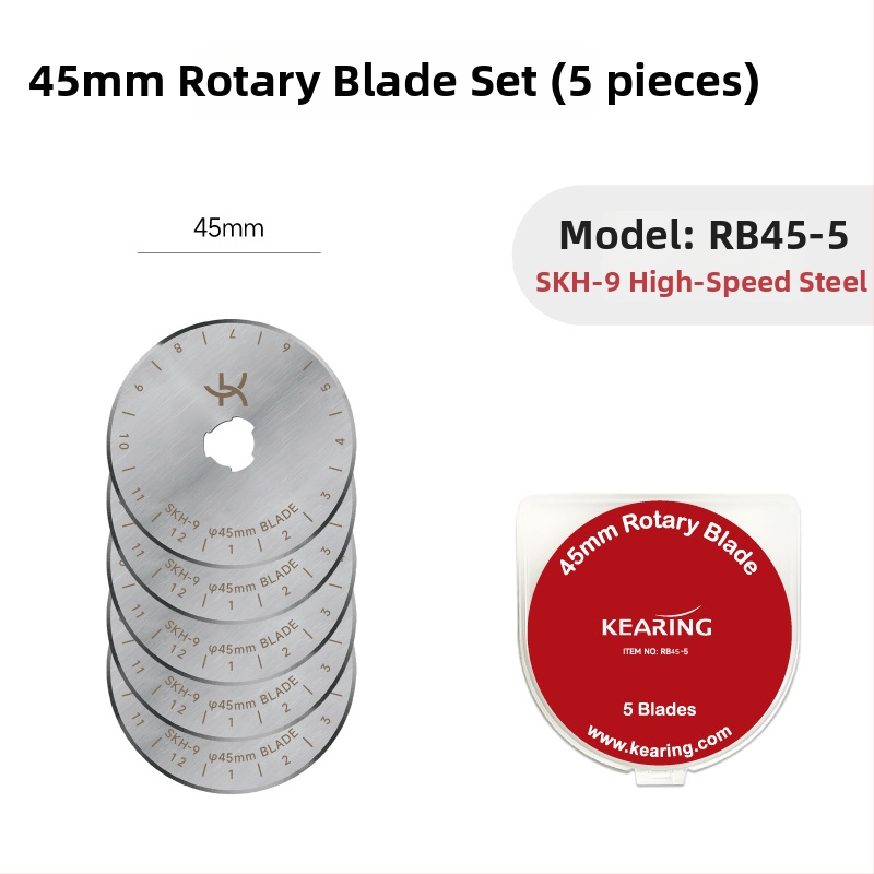 Tăietor rotativ pentru țesături — Keling, Model SKH-9, Material metal