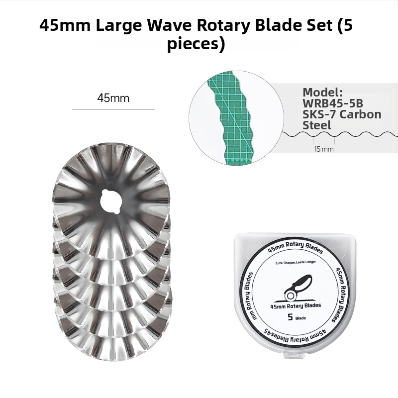 Tăietor rotativ pentru țesături — Keling, Model SKH-9, Material metal