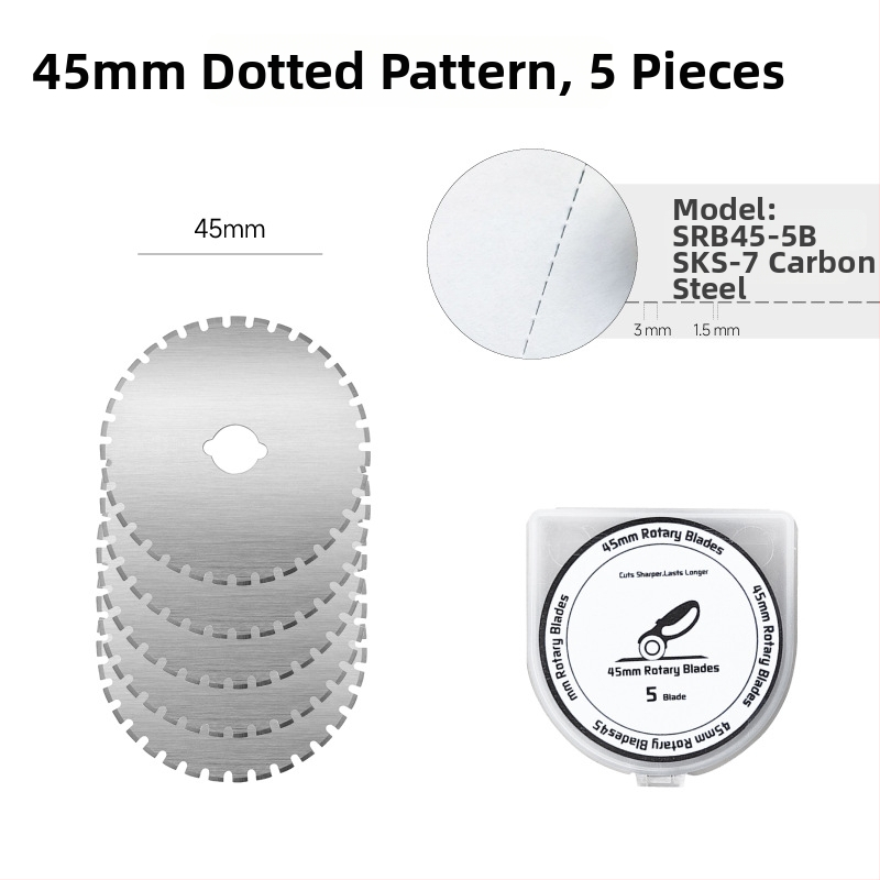 Tăietor rotativ pentru țesături — Keling, Model SKH-9, Material metal