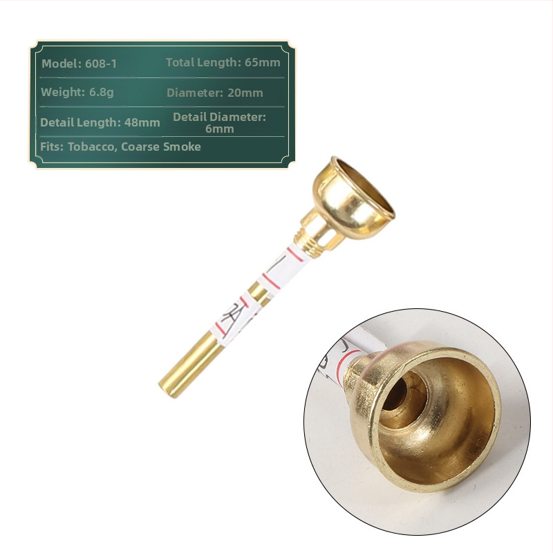 Ūdens pīpes bļoda no misiņa, biezināta konstrukcija, daudzreiz lietojama, jauns ķīniešu stils