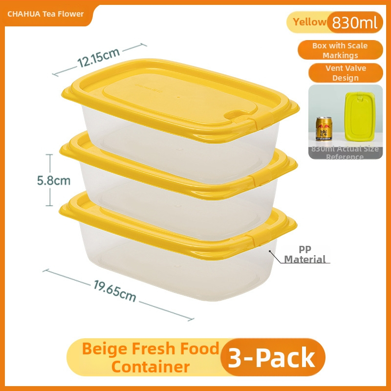 Plastikinė maisto laikymo dėžutė su dangteliu, stačiakampė, 1-2 L talpa, mikrobangų krosnelė tinkama