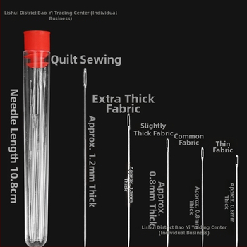 Kūginį adatų rinkinys su siūlų dėžute – praktiškas drabužių siuvimo remonto komplektas (tb-0828)