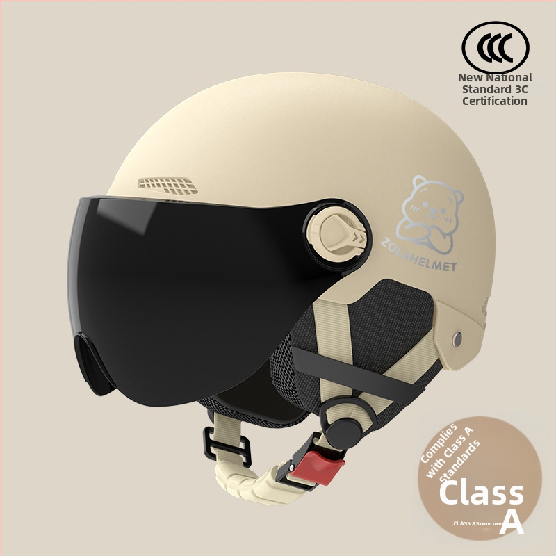 Cască jumătate pentru bicicletă electrică – certificare 3C, material ABS, logo personalizabil