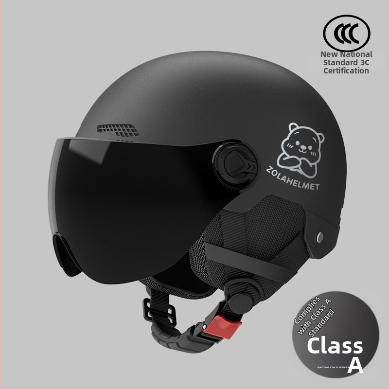 Cască jumătate pentru bicicletă electrică – certificare 3C, material ABS, logo personalizabil