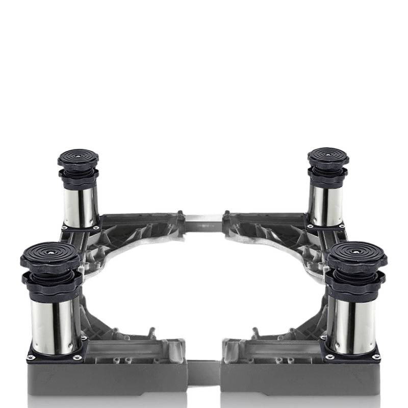 Universali skalbyklo mašinos pagrindas su reguliuojamu aukščiu ir lauko kondicionieriaus laikiklio komplektu (Nerūdijančio plieno, Judama, SKU 12345678)