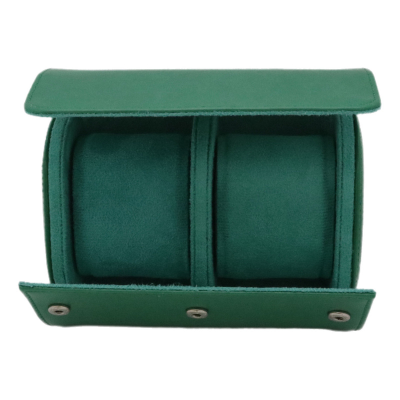 PU kutija za satove s tri odjeljka, prijenosna, otporna na prašinu i udarce (Model P001)