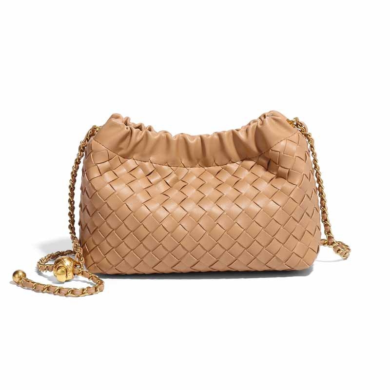 Geantă crossbody cloud - PU, formă orizontală pătrată, închidere magnetică, buzunar cu fermoar, căptușeală poliester