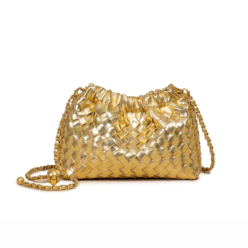Geantă crossbody cloud - PU, formă orizontală pătrată, închidere magnetică, buzunar cu fermoar, căptușeală poliester