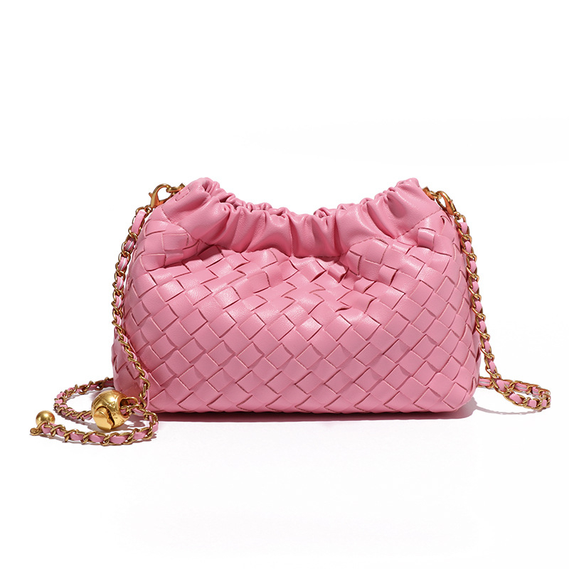 Geantă crossbody cloud - PU, formă orizontală pătrată, închidere magnetică, buzunar cu fermoar, căptușeală poliester