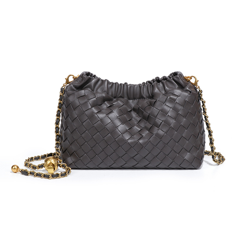 Geantă crossbody cloud - PU, formă orizontală pătrată, închidere magnetică, buzunar cu fermoar, căptușeală poliester