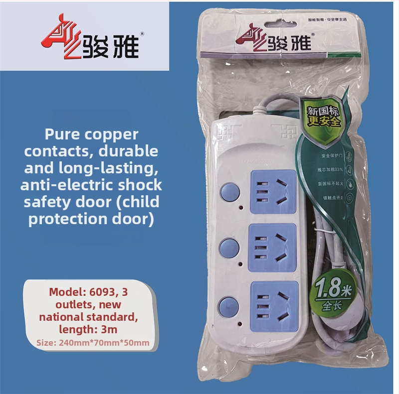 Namų maitinimo lizdas su keliais lizdais – Naujasis nacionalinis standartas, Junya