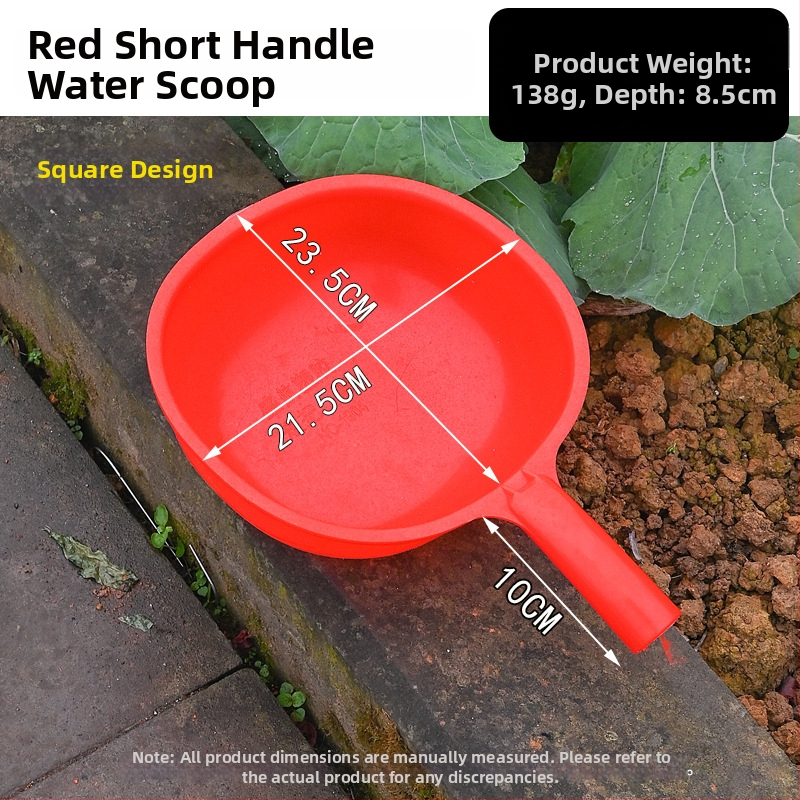 Nerezová oceľová lyžica s dlhým držadlom – na polievanie rastlín, polievku a miešanie; dvojité využitie v kuchyni a na záhrade