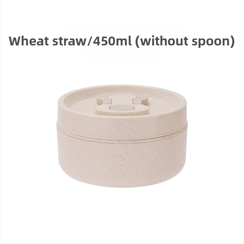 Kvadratinė plastikinė pietų dėžutė, tinkama naudoti mikrobangų krosnelėje, talpa 800-1000 ml, vieno sluoksnio, japonų stiliaus, su įrankiais