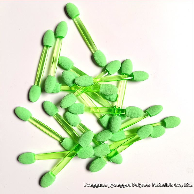 HEYI HY108 Vienreizējās lietošanas divpusēja acu otu ar sūklīti, kompakta plastmasas rokturis, regulējams matu garums, kopējais garums 4.5/7.5, iepakojums komplektā