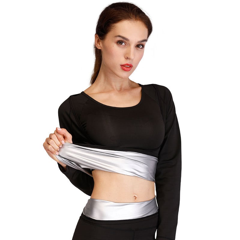 Set sport pentru alergare în aer liber și fitness, țesătură Lycra cu folie argintie, 82% poliester / 18% spandex, căptușeală Lycra, pentru toate sezoanele