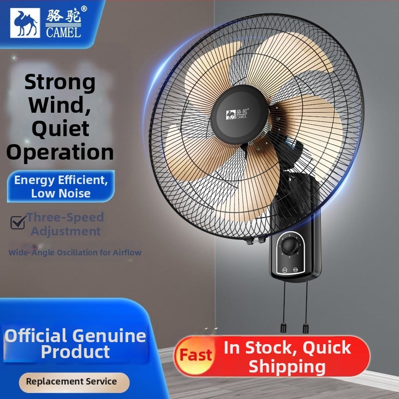 Camel B-02 Sieninis ventiliatorius, 5 mentelės, 60W, 220V, nuotolinis valdymas, kairėn–dešnėn oscilacija