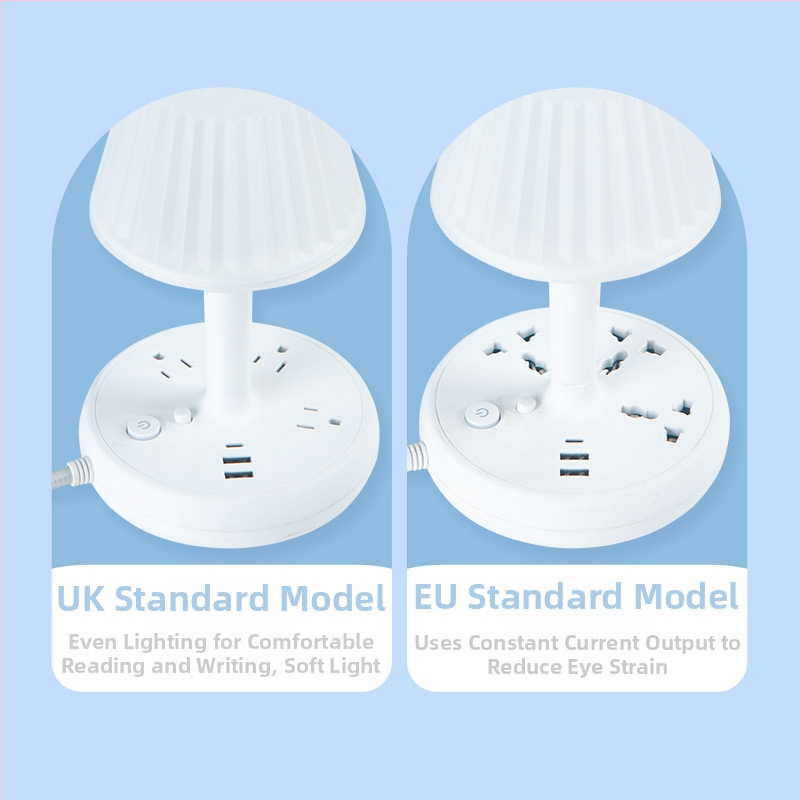 Barošanas pagarinātājs ar kontaktiem Yafqi, nominālais spriegums 250V, maksimālais jaudums 2500W, diapazons 220–250V