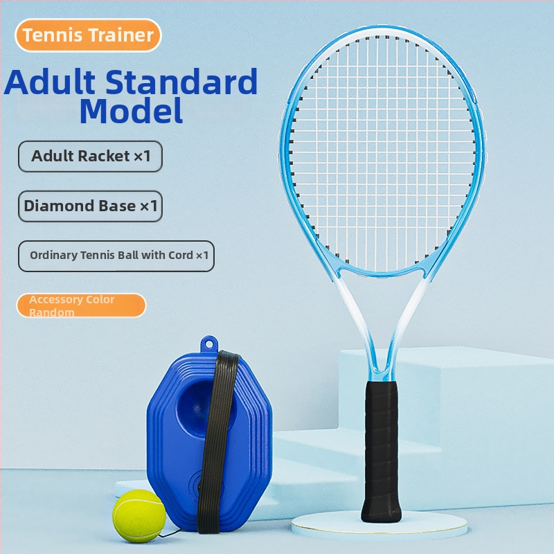 Teniso treniravimo raketė – aliuminio lydinio rėmas; svoris 95–100 g; rankenos storis G1; raketės tipas: tiesus smūgis; siūlų medžiaga: nailonas