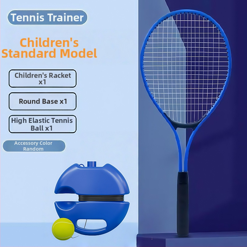Teniso treniravimo raketė – aliuminio lydinio rėmas; svoris 95–100 g; rankenos storis G1; raketės tipas: tiesus smūgis; siūlų medžiaga: nailonas