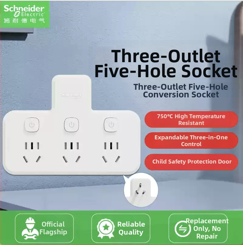 Schneider Electric USB maitinimo juosta, 10A, 220V, 2000W, tipas 86, naujas nacionalinis standartas