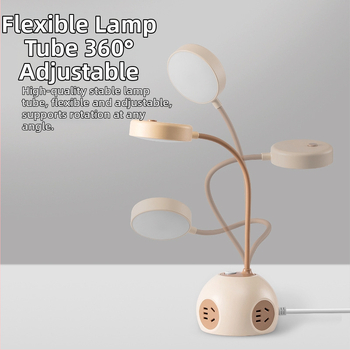 Grain Cow USB sferinė lizdų plokštė biurui — CCC sertifikuota, stalinis montavimas