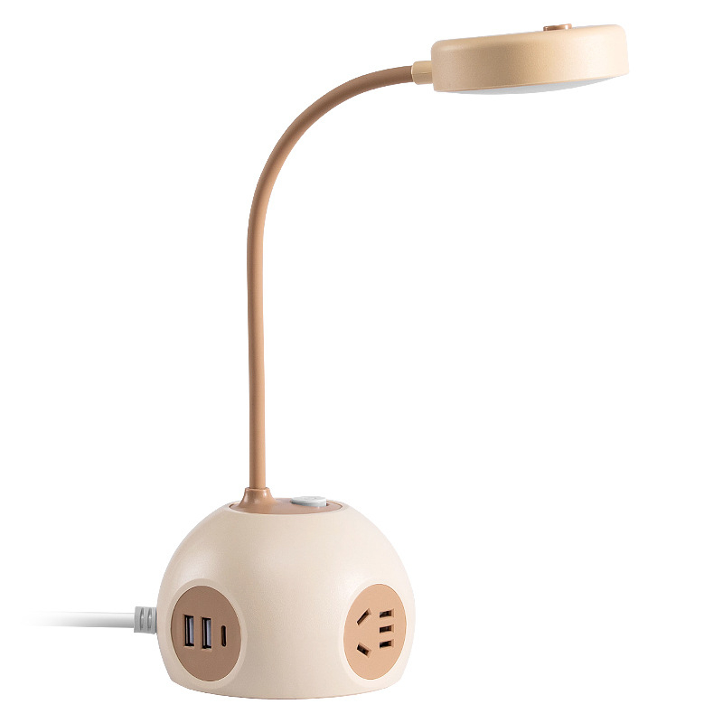 Grain Cow USB sferinė lizdų plokštė biurui — CCC sertifikuota, stalinis montavimas