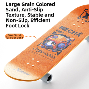 XTEP dječji skateboard - Double Kickboard, Mixed Material, TBHB-20240815, za početnike
