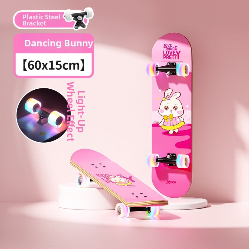 XTEP dječji skateboard - Double Kickboard, Mixed Material, TBHB-20240815, za početnike