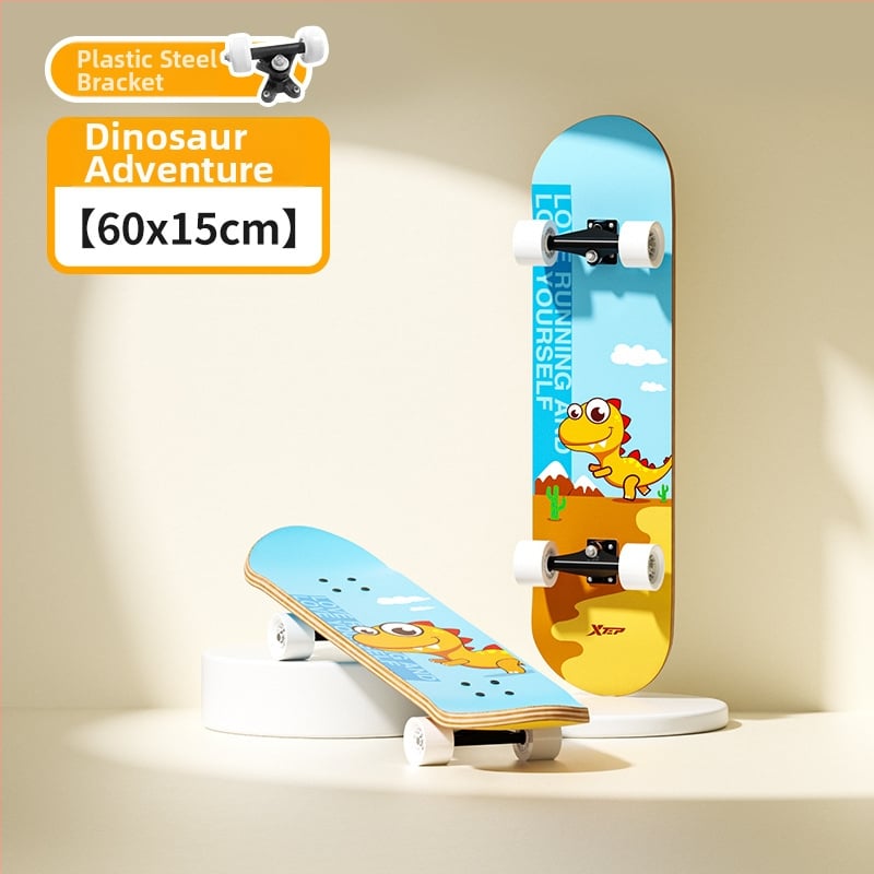 XTEP dječji skateboard - Double Kickboard, Mixed Material, TBHB-20240815, za početnike