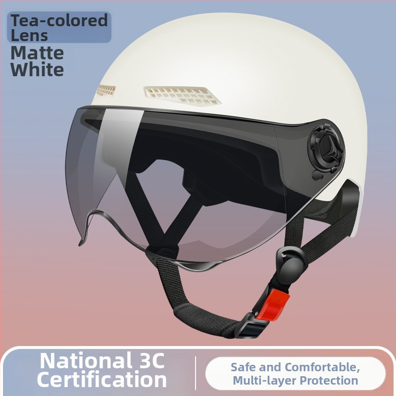 HALF HELMET ABS pentru vehicul electric, certificat 3C, pentru naveta urbană