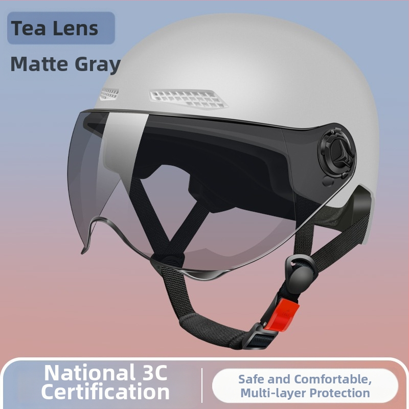 HALF HELMET ABS pentru vehicul electric, certificat 3C, pentru naveta urbană