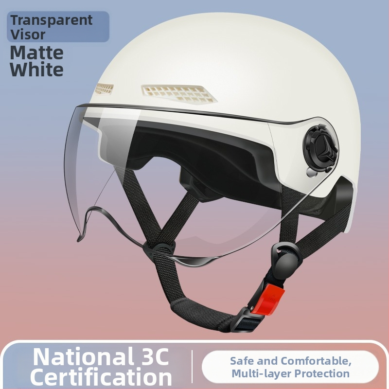 HALF HELMET ABS pentru vehicul electric, certificat 3C, pentru naveta urbană