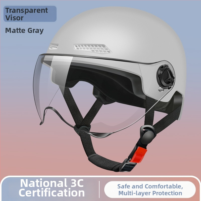 HALF HELMET ABS pentru vehicul electric, certificat 3C, pentru naveta urbană