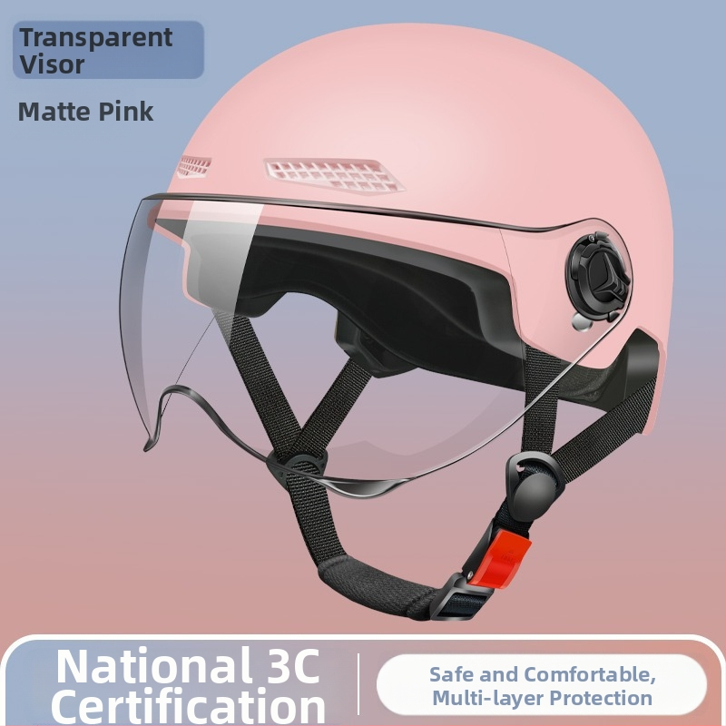 HALF HELMET ABS pentru vehicul electric, certificat 3C, pentru naveta urbană