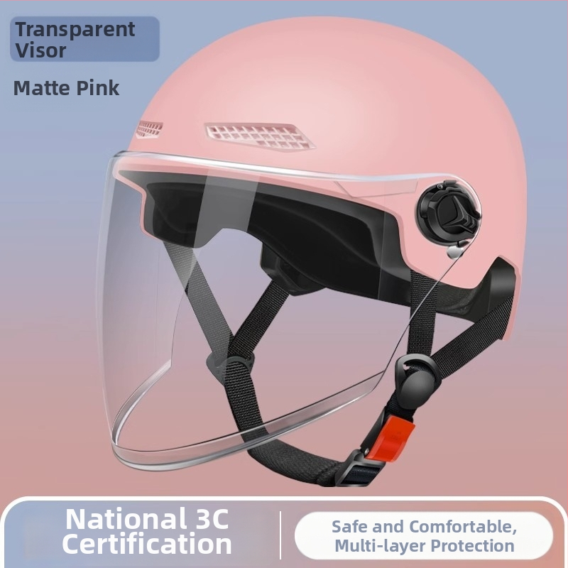 HALF HELMET ABS pentru vehicul electric, certificat 3C, pentru naveta urbană